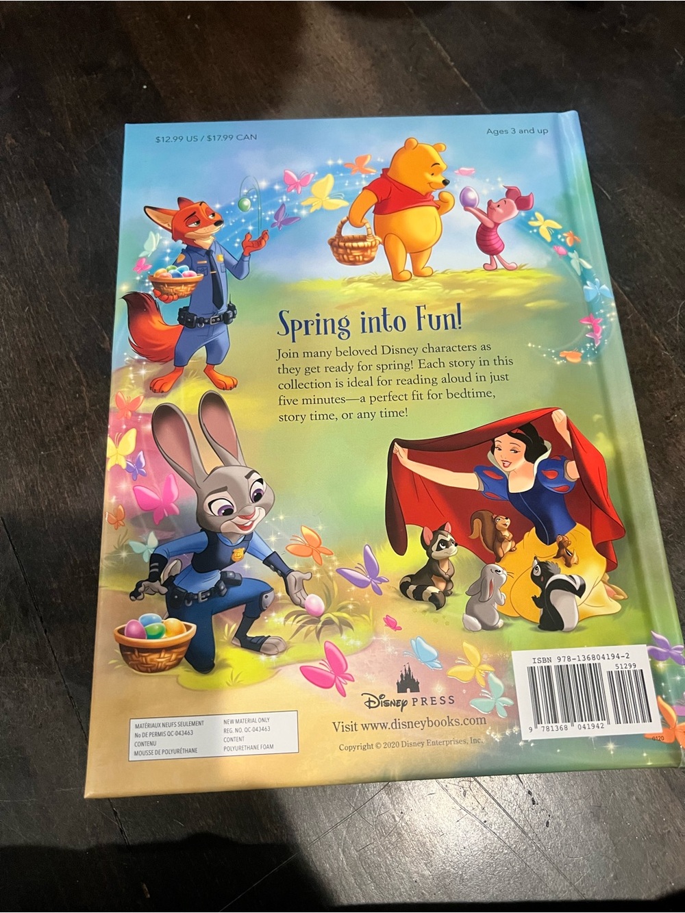 Spring into Fun! Kids Book - Colorful Multicolor Cover